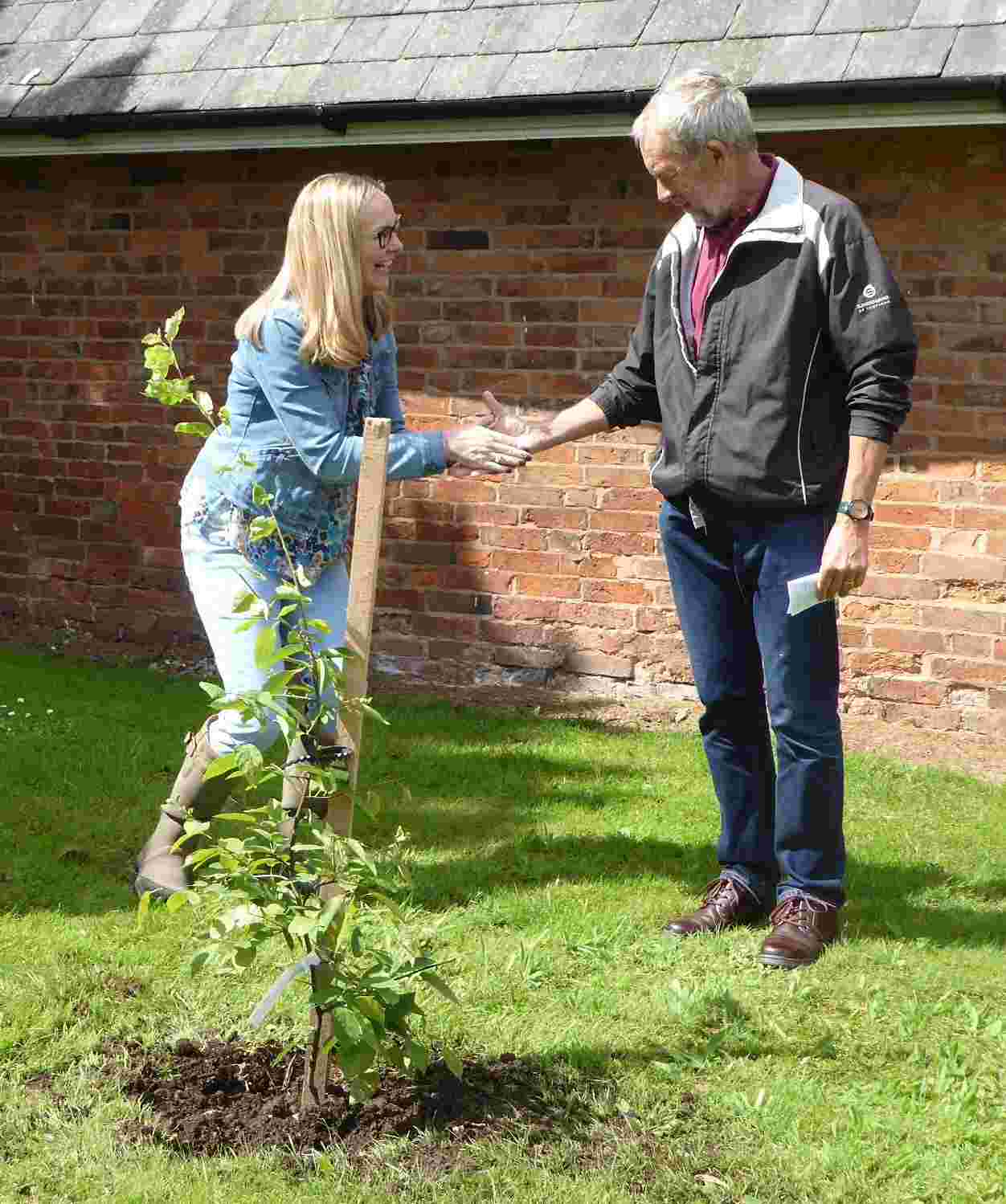 Coronation tree planting ceremony